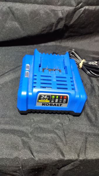 Kobalt 24V Max Lithium Ion Battery Charger — Works Great